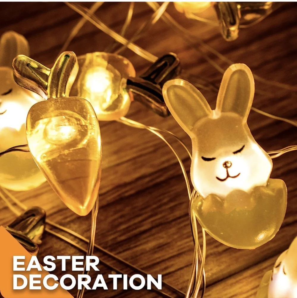 💥50% sale💥 Easter Bunny LED twinkle string lights